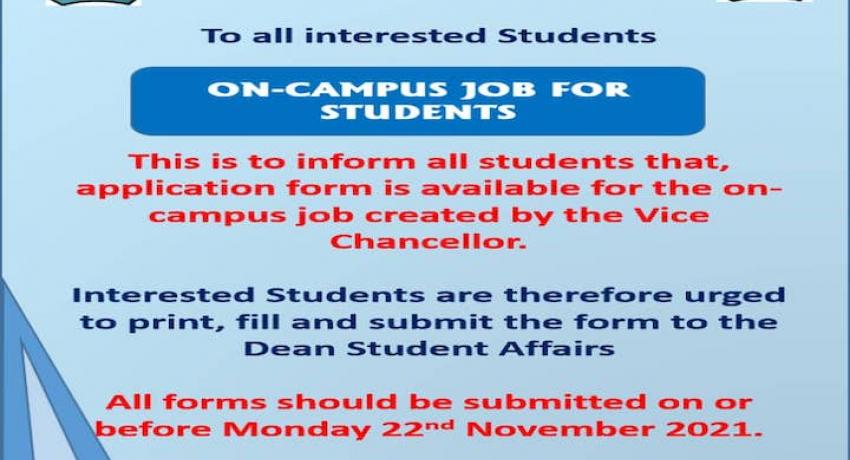 Job for Students