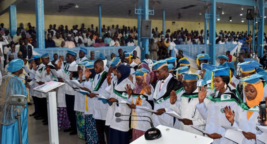 BUK Inducts 315 Health Professionals
