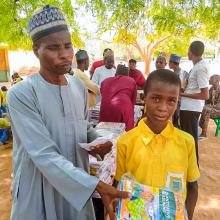 Distribution of educational materials